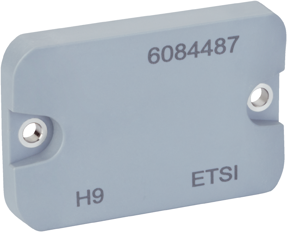 UHF Transponder Rectangular On-Metal  High-Temp ETSI